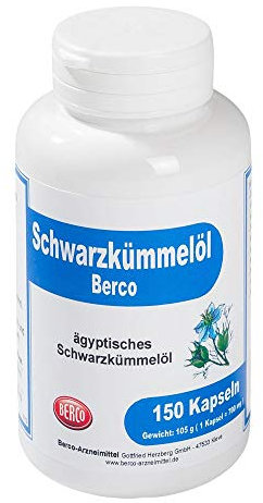 SCHWARZKÜMMELÖL Berco Kapseln 60 St