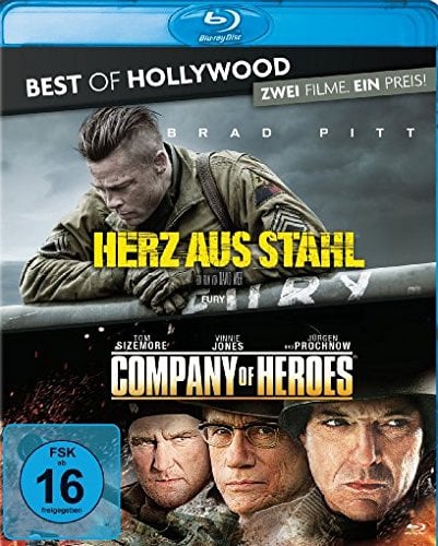 BEST OF HOLLYWOOD - 2 Movie Collector's Pack 94 (Herz aus Stahl / Company of Heroes) [Blu-ray]