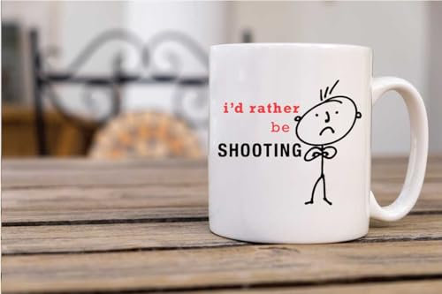 60 Second Makeover Limited Men's I'd Rather Be Shooting Mug Gift