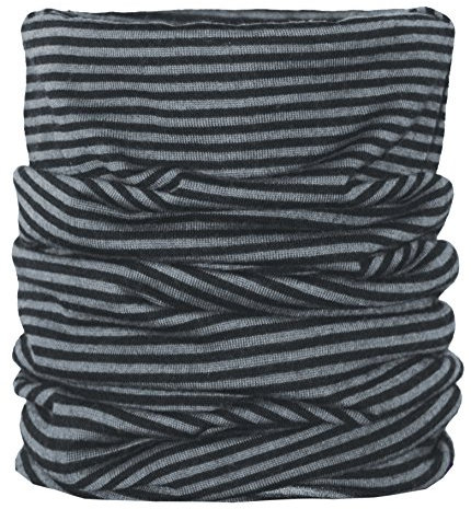 Areco Soft Touch'18 Schal, Schwarz/Grau, One Size