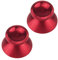 Pour Xbox 360 Manette analogique pouce Bâtons Champignon Bouchon de joysticks en aluminium matériaux métalliques Red