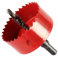 TOOLSTAR Scie cloche bimétallique M42 HSS 125 mm, pour bois, aluminium, fer, plastique