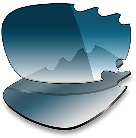 Mryok Verres de rechange pour Oakley Jawbone Vented, Polarisé – encre Blue Gradient, Taille unique