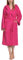 Ladeheid Peignoir de Bain Éponge 100% Coton Femme LA40-193 (Rose-25 (Grammage 400), M)