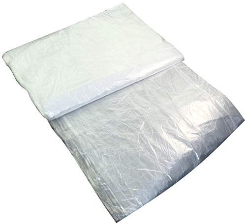 AERZETIX - Lona de Protección Extra Fina de polietileno - 4m/5m 20m² - Para trabajos de pintura/renovación - Desechable/Universal - Cubierta de película antigoteo/Lámina antipolvo - C45909