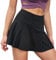 VUTRU Damen Tennisröcke Hohe Taille Tennis Skort mit Taschen Laufröcke Sport Golfrock mit Innenhose Schwarz M