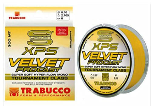 Filo Pesca Surfcasting Velvet Lenza X Mulinello Trota Lago Fiume Mt. 600 (0,18)