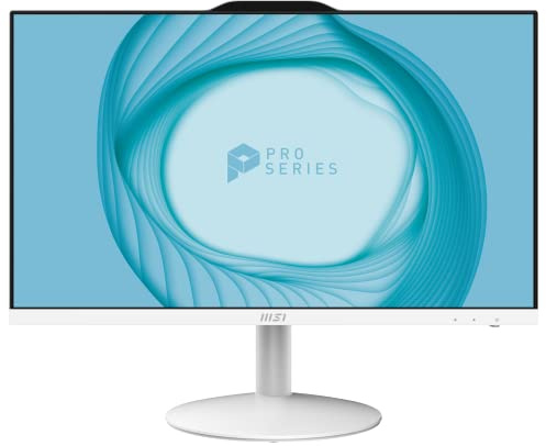 MSI Pro AP242 12M-005EU – Ordenador de sobremesa All In One 24” IPS LED, CPU i7-12700, Chipset H610, DDR4 16GB, 512GB, Windows 11 Pro, Color Blanco