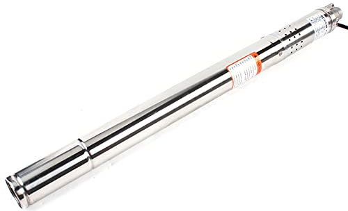 Pompa sommergibile da 2, 370 W, adatta alla sabbia, 55 m, 1000 l/h, altezza 69 cm