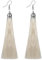 Cupimatch 6 Paare Set Damen Quaste Ohrring Böhmischer Stil Lang Tassel Ohrhänger Weiß Frauen Ohr Schmuck 10,5cm