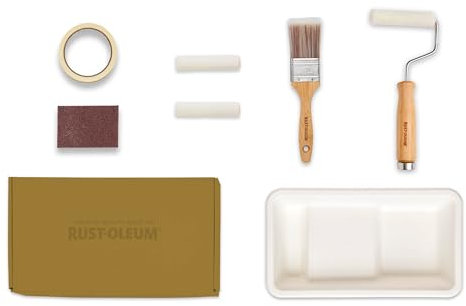 Rust-Oleum Ready to Roll - Eco Paint Kit (Small) - Chalky Furniture Paint Warming Yellows