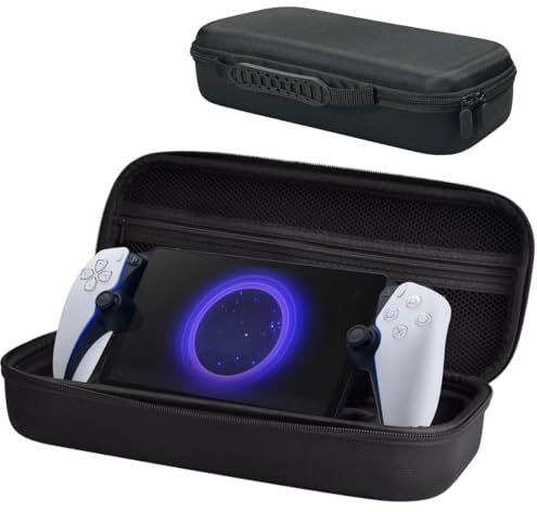 NOTEM Travel Carrying Case for PlayStation Portal Compatible with PlayStation Portal Remote Player Portable Thin Storage Case, Travel Hard Carrying Shell PS5 Portal Case for Ultimate Protection