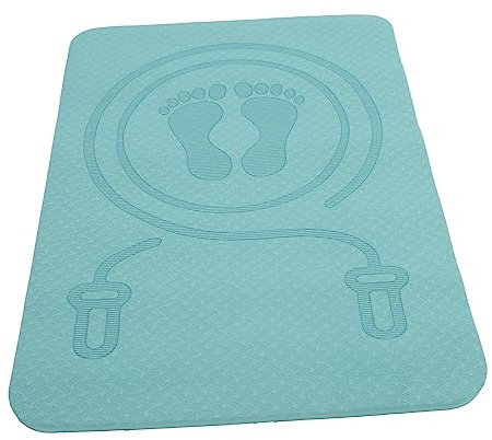 Yardwe Estera De Saltar Estera De Lucha Estera De Ejercicio De Entrenamiento De Cuerda para Saltar Interior Colchonetas De Salto para Ejercicio Estera Deportiva Cuadrada Estera De
