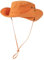 Sun Hat Men Wide Brim Waterproof Rain Hat for Women Foldable Small Head UPF 50 Outdoor Safari Hat Fishing Bush Buckt Hat Orange M