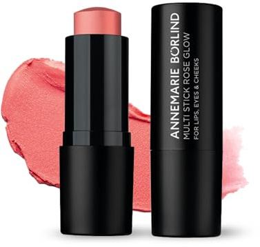 ANNEMARIE BÖRLIND MULTI STICK ROSE GLOW LIMITED EDITION (9 g) - Samtige Creme-Textur mit Rosigen Farbpigmenten. Strahlender Teint - Für leuchtende Augenblicke - Vegetarisch