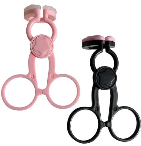 Contacts Lenses Applicator | 2 Lenses Remover Tool | Contacts Lens Insertion Aid | Contacts Lens Eyelid Stretcher | Portable Lens Wearing Aid | Soft Lenses Clips