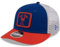 New Era NY New York Mets 9FIFTY Low Profile Squared Patch Classic Trucker Cap Mütze Blau, Blau, Einheitsgröße