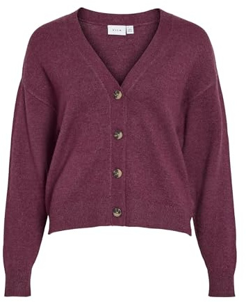 Vila Damen Viril V-Neck Knit Cardigan - Noos Viril V-Neck Knit Cardigan - Noos (1er Pack)
