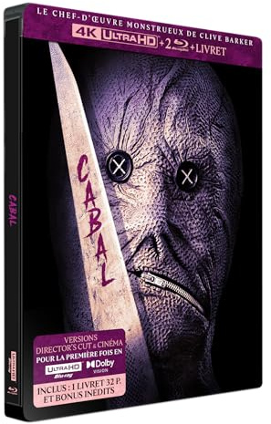 Cabal (Nightbreed) [4K Ultra HD + 2 Livret-Version Director's Cut et cinéma-SteelBook limité]