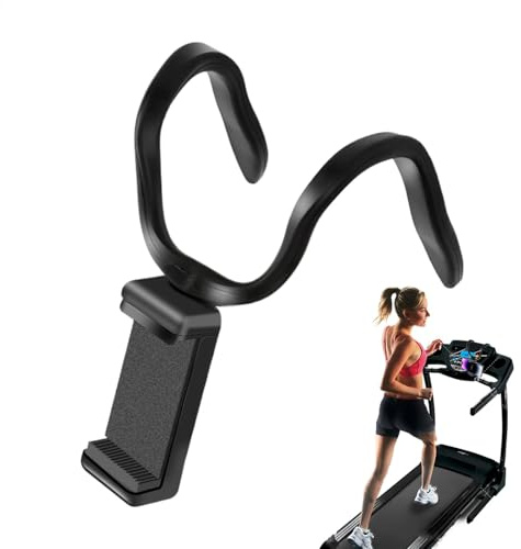 Laufband-Handyhalterung Biegsam, verstellbar, universell, Flexibler Armclip | 360 Grad Drehbar Montage-Wiege Freihändige Ansicht Für Indoor-, Joggen, Gehen, Fitness, Heimtraining, Workout, Cardio,