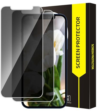 Bodyguard 2 Stück Schutzfolie für Panzerglas für iPhone 12 Mini Sichtschutz, 2,5D Kante, 9H Härte Sichtschutzfolie, 0,33mm Privatsphäre Anti-Spy Displayschutzfolie Blickschutzfolie für iPhone 12 Mini