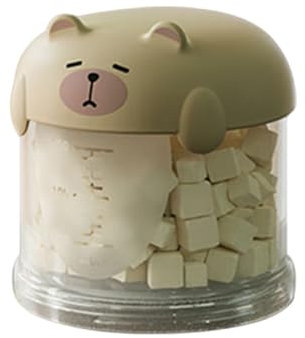 Dog Treat Container | Transparent Food Storage Container Box | Stackable Pet Food Container for Kitchen Pantry Outdoor Travel Use