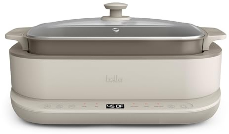 bella Multi 4-in-1 6qt MultiCooker, Oatmilk