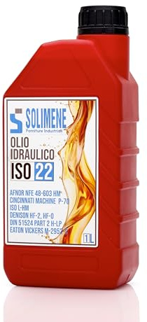 Aceite hidráulico ISO VG 22-1L | Lubricante profesional para pistones, tractor y cortadora de leña | Alta fluidez, baja viscosidad y protección anti-desgaste