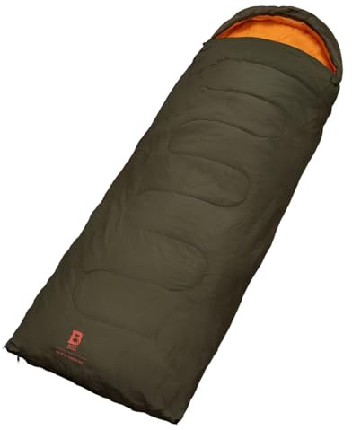 Badger Outdoor Nightpack Schlafsack Camping 220x75cm | Ultraleicht 1100g Deckenschlafsack mit Kapuze | Trekking Outdoor Isomatte 3 Jahreszeiten | bis -4°C