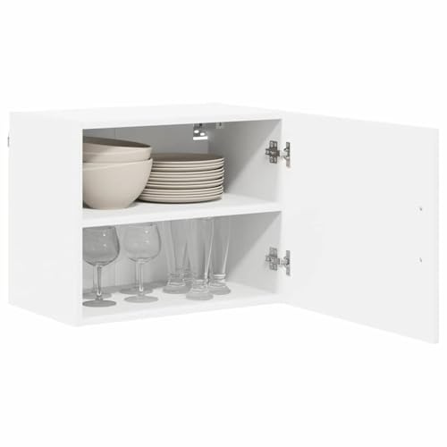 vidaXL Wandschrank Lucca Weiß 50 x 31 x 40 cm Holzwerkstoff