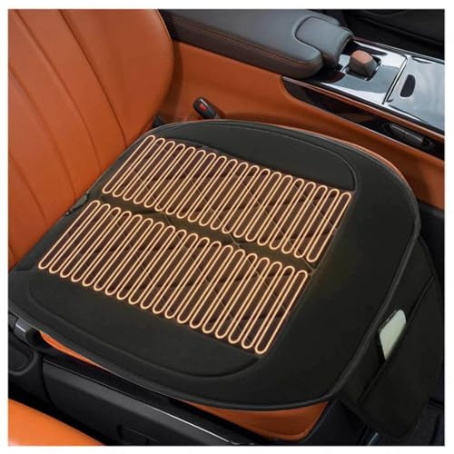 BesBet Auto Sitzauflagen, Winter 𝐒𝐢𝐭𝒛𝒉𝐞𝐢𝒛𝐮𝒏𝒈 𝐀𝐮𝐭𝐨 Universelles Autositzauflagen Autositz 1 Stück,B-MitTasche