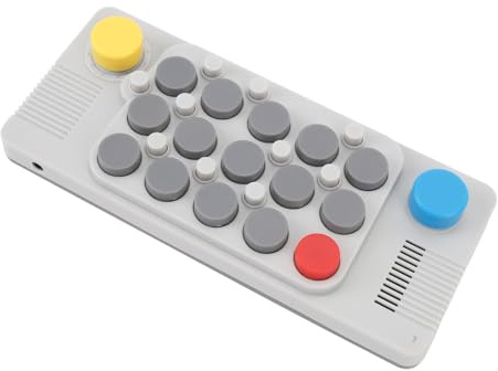 Bewinner Tragbares Elektronisches Musik-Keyboard-Klavier für Kinder, Wiederaufladbare -Orgel mit 3,5-mm-Kopfhöreranschluss, 20 Töne, Instrument Im Taschenformat mit Aufklebern