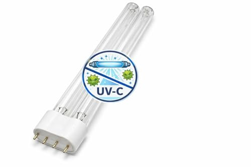 Koi- und Bonsaipark Herdecke UVC PL-Ersatzlampe passend für UVC-Geräte Oase,Osaga, Aquaforte etc. (55 Watt PL-L - Sockel 4 Pin L=53,5 cm) Teichklärer - Gegen Schwebealgen- klares Teichwasser