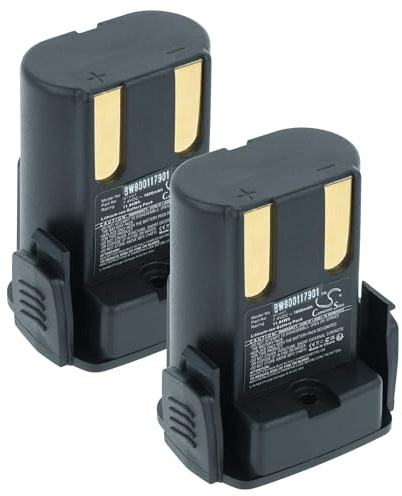 vhbw 2X Akku kompatibel mit Kerbl GT210, GT200, GT300 Schermaschine (1600 mAh, 7,4 V, Li-Ion)
