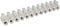 InLine 44016 10er Pack Lüsterklemme 16mm², 12er Reihe, transparent