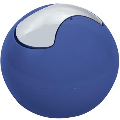 Spirella 10.14969 Bowl-Shiny blau Abfalleimer