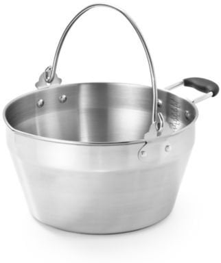 Lakeland Stainless Steel Maslin Jam Pan with Handle, Large - 8.5 Litre