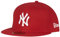 New Era Erwachsene Baseball Cap MŸtze MLB Basic NY Yankees 59 Fifty Fitted Scarlet/White, 7 1/8