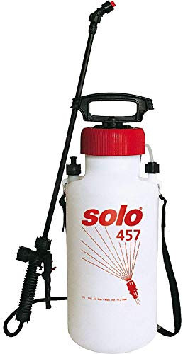 Solo - 7.5 45 PSI PDA Bomba de pistón pulverizador Manual con 50 cm Lanza pulverizadora