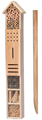 Neu Großer Hölzerner Frei Stehend Insekt Käfer Garten Hotel Haus Bienen Marienkäfer Nest Box Haus Mit Boden Stachel