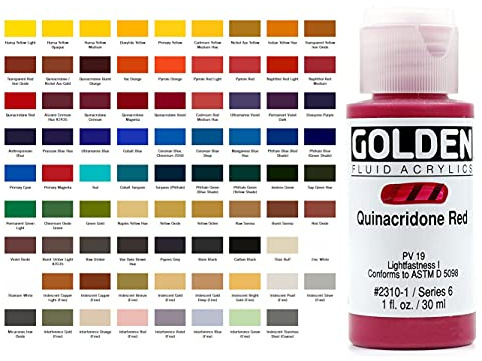 Golden Fluid Acrylics 30ml - ZINC WHITE