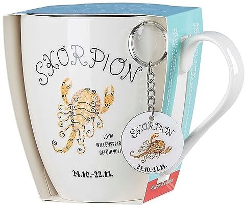 Ritzenhoff & Breker Jumbotasse Astro Sternzeichen Größe Jumbotasse 650 ml Skorpion