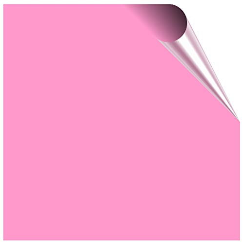 Bolsover Designs 50 x Bright Pink Matt Tile Stickers for 15cm x 15cm / 150mm x 150mm / 6 Inch Waterproof for Kitchen, Splashback, for Bathroom, Self Adhesive, Peel and Stick On, Removable for Renters