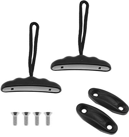 Create Idea 2 Stück Kajak Kanu Tragegriffe Pull T-Griff Kit mit Pad Augen und Schrauben Ersatz Installation