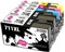 Ink Inspiration® Ersatz für HP 711 711XL Druckerpatronen 5er-Pack, kompatibel mit HP DesignJet T120 T520, Schwarz/Cyan/Magenta/Gelb