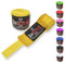 Ringmaster Boxbandagen, Knöchelschutz, Daumenschlaufe, MMA, Kickboxen, Muay Thai, Kampfsport, Innenhandschuhe, Fitnessstudio, gelb
