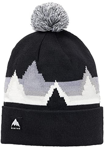 Burton Unisex Kinder Recycled Echo Lake Beanie-Mütze, True Black, Einheitsgröße