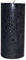 Kerze Deko Stumpenkerze Rustic metallic schwarz 70 / 150