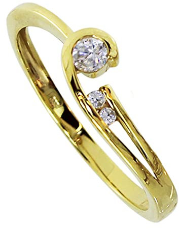 Ring - Liva - Gold 333/000 - Zirkonia