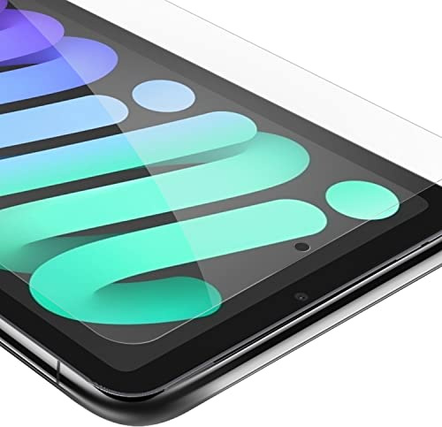 Cadorabo Tablet Panzer Schutz Glas für Apple iPad MINI 6 (8.3 Zoll) - Schutzfolie in Ultra-Klar Hüllen freundlich - Gehärtetes (Tempered) Glas Dipslayschutz Folie in 9H Härte Anti Kratzer